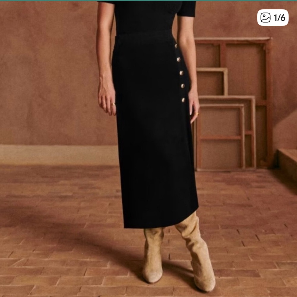 Sezane Mattia Skirt NWT